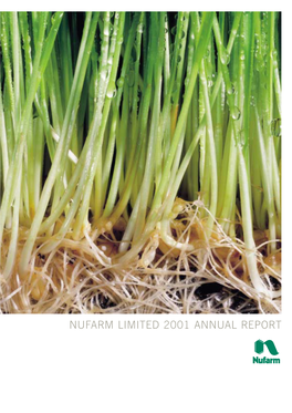 Nufarm Limited 2001 Annual Report