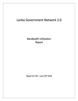 Lanka Government Network 2.0