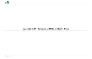 Appendix EE.04 – Parklands and Wild and Scenic Rivers