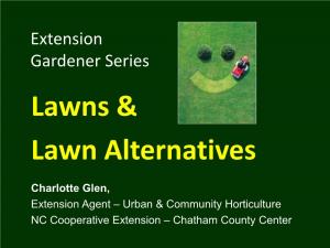 Lawns & Lawn Alternatives
