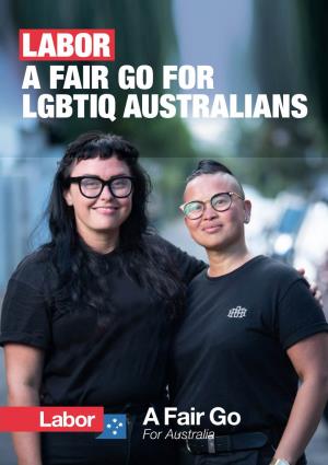 Australian Labor Party LGBTIQ Policy