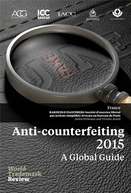 Anti-Counterfeiting 2015 a Global Guide Advert