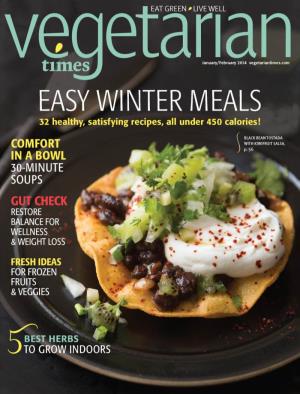 Vegetarian Times (ISSN 0164-8497, USPS 433-170) Is Published Portobello Sandwiches, P