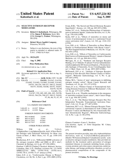 (12) United States Patent (10) Patent No.: US 6,927,224 B2 Kaltenbach Et Al