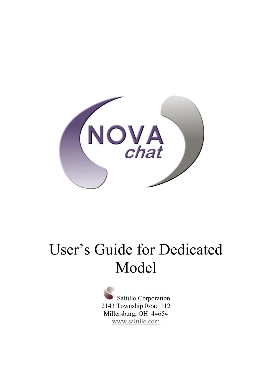User's Guide for Dedicated Model