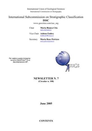 Newsletter 7 June 2005