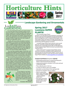 Horticulture Hints Spring 2017Pdfpdf