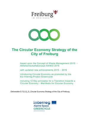 Circular Economy Strategy Freiburg