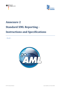 Annexure 2 Standard XML Reporting - Instructions and Specifications