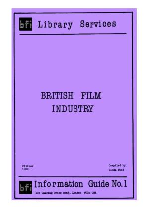 British Film Industry by Linda Wood