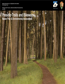 Presidio Trails and Bikeways Master Plan & Environmental Assessment TABLE of CONTENTS