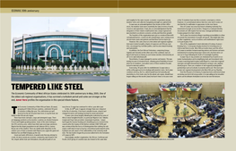 TEMPERED LIKE STEEL the Economic Community of West African States Celebrated Its 30Th Anniversary in May, 2005