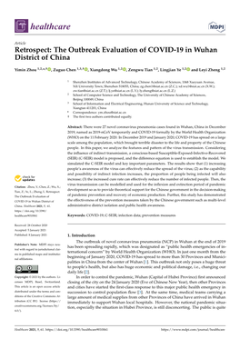 Retrospect: the Outbreak Evaluation of COVID-19 in Wuhan District of China