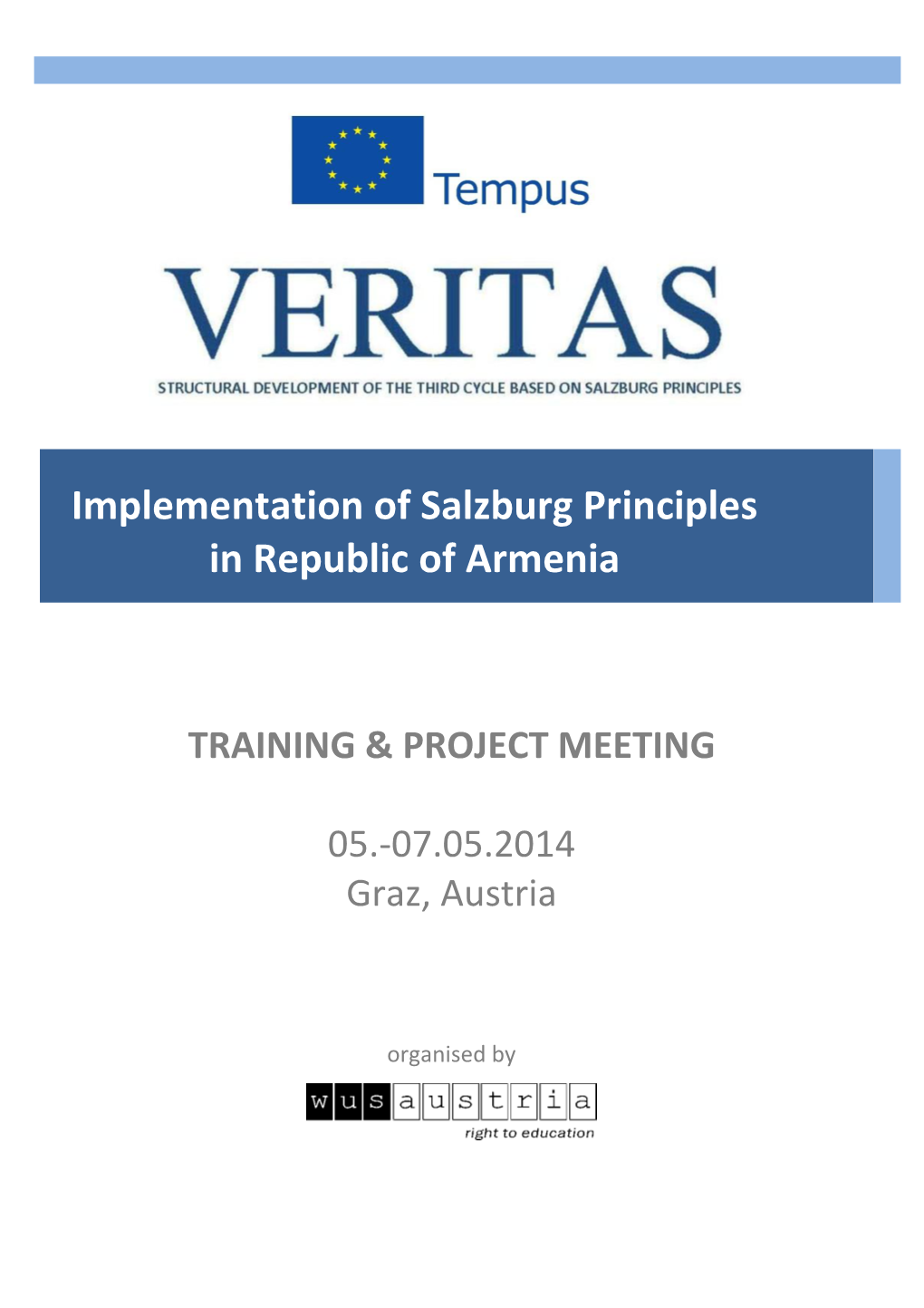 Implementation of Salzburg Principles in Republic of Armenia