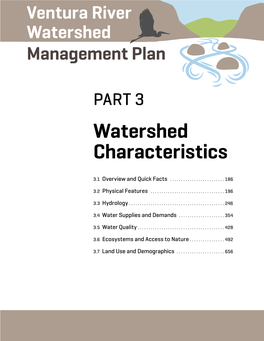 Watershed Characteristics