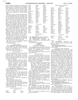 Congressional Record—Senate S4894