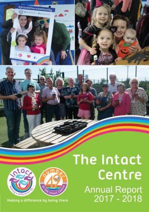 The Intact Centre Annual Report 2017 - 2018 Welcome from Bill