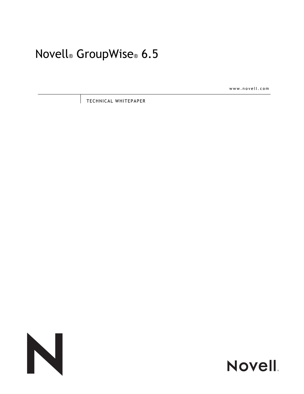 Novell® Groupwise®