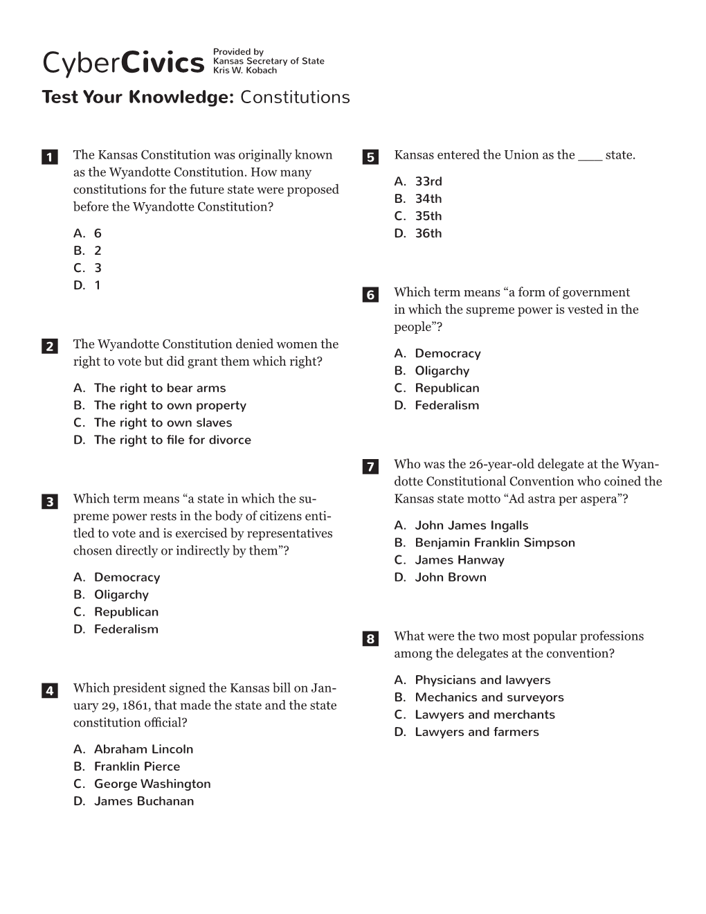 Constitutions