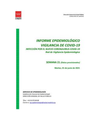 Informe Epidemiológico Vigilancia De COVID-19 Acumulado Hasta Mayo 10”, Disponible En: Informe Histórico Hasta El 10 De Mayo