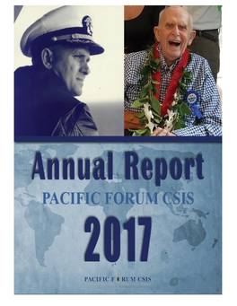 Pacific Forum Annual Report 2017