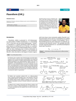 Fluoroform (CHF3)
