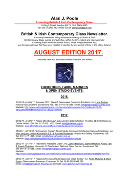 August Edition 2017