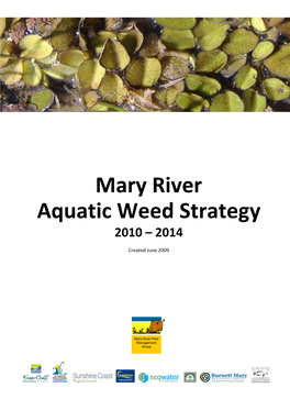 Mary River Aquatic Weed Strategy