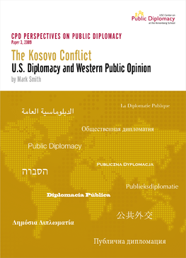 The Kosovo Conflict U.S