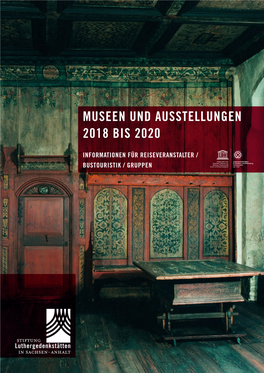 Museen Und Ausstellungen 2018 Bis 2020