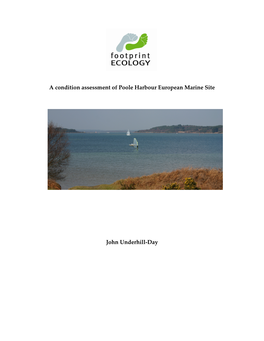 A Condition Assessment of Poole Harbour European Marine Site