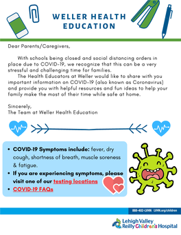 Weller Health Education
