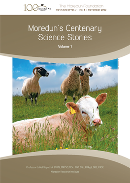 Moredun's Centenary Science Stories