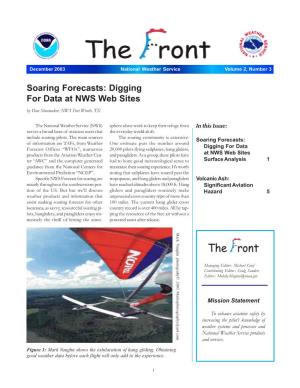 Soaring Forecasts: Digging for Data at NWS Web Sites by Dan Shoemaker, NWS Fort Worth, TX
