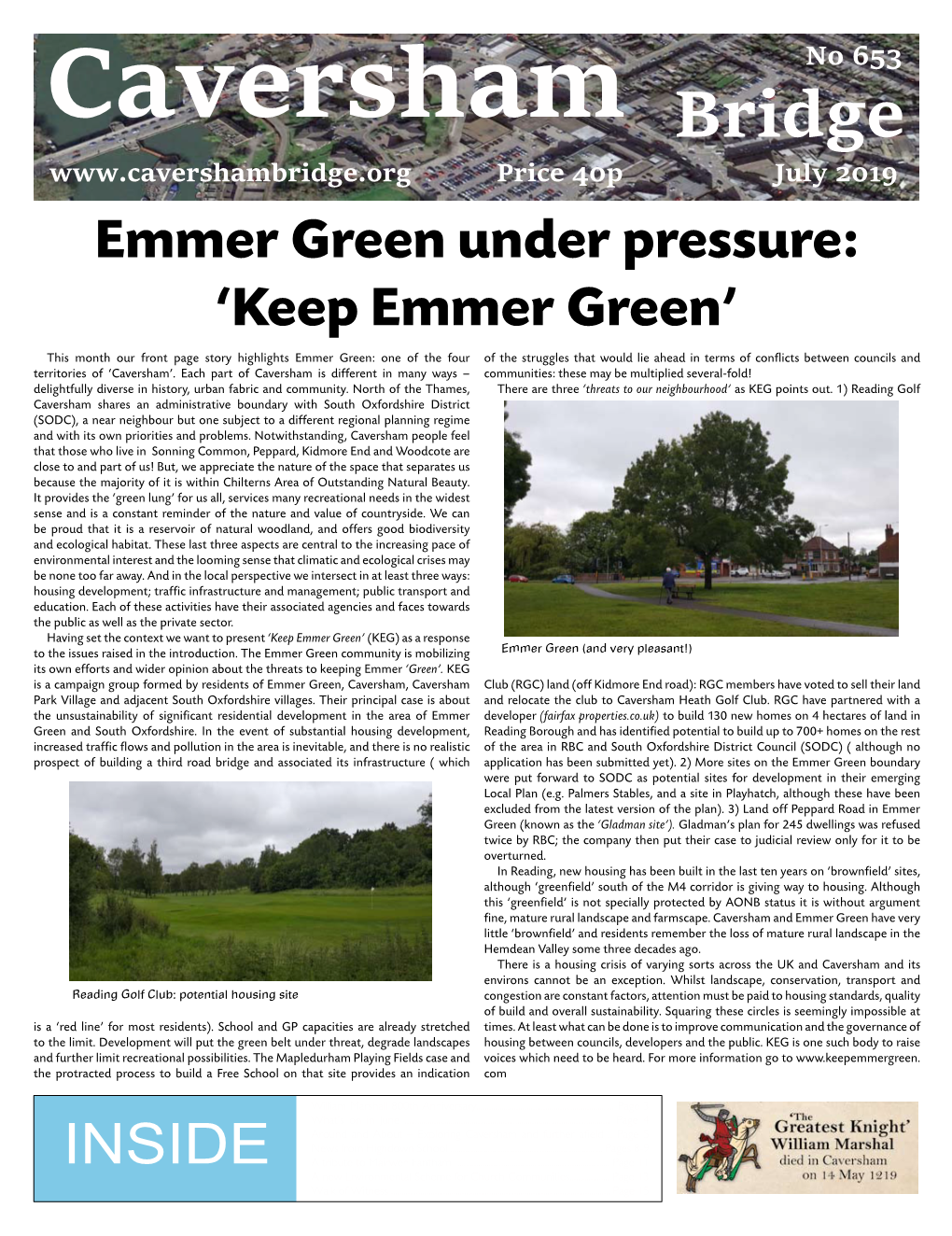 INSIDE Emmer Green Under Pressure: 'Keep Emmer Green'