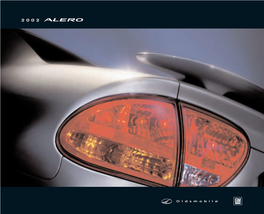 2002 Oldsmobile Alero Brochure
