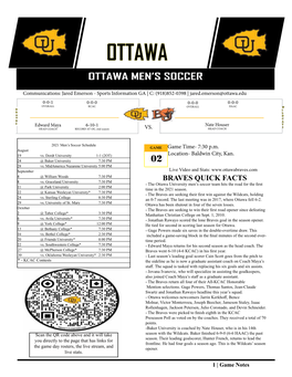 Ottawa Men's Soccer