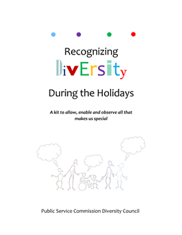 Recognizing Diversity During the Holidays