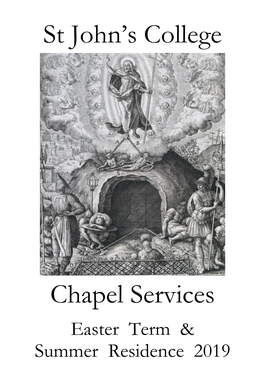 St John's College Chapel Services