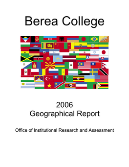 2006 Geographic Report