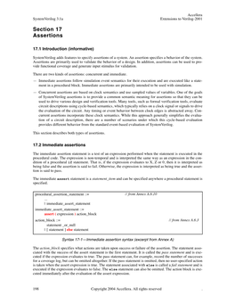 Systemverilog 3.1A Language Reference Manual