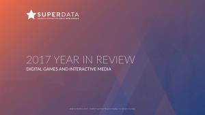 2017 Year in Review: Digital Games and Interactive Media