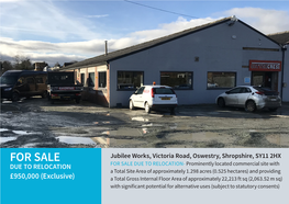 FOR SALE DUE to RELOCATION- Prominently Located Commercial Site With
