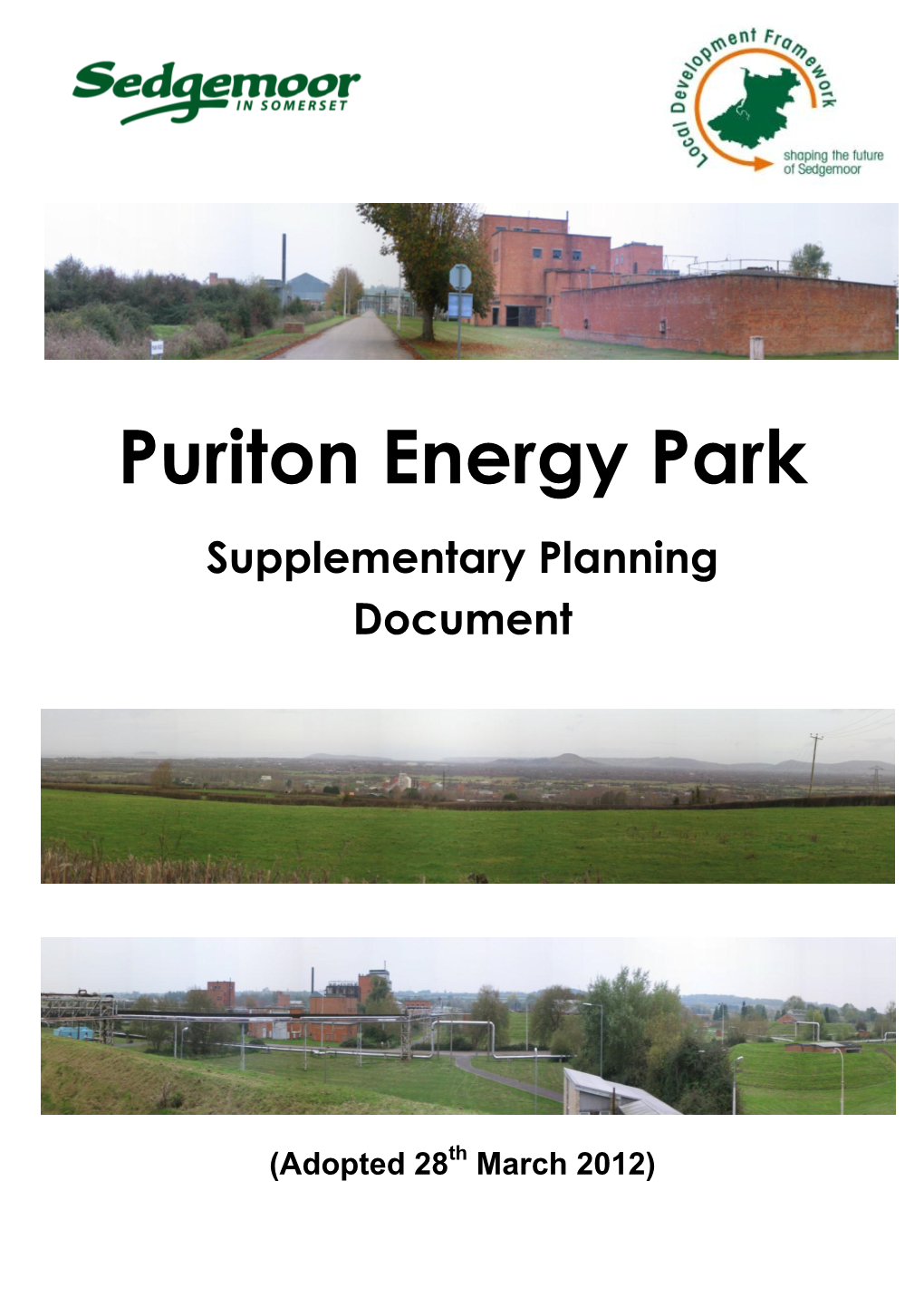Puriton Energy Park SPD March 2012