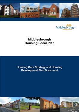 Middlesbrough Housing Local Plan