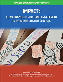 Elevating Youth Voice and Engagement in Tay Mental Health Services