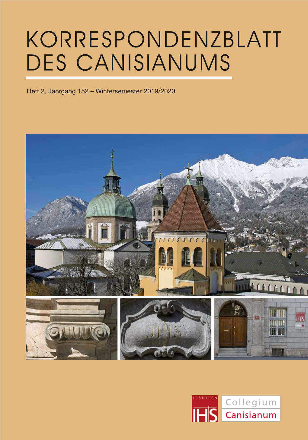 Korrespondenzblatt Des Canisianums