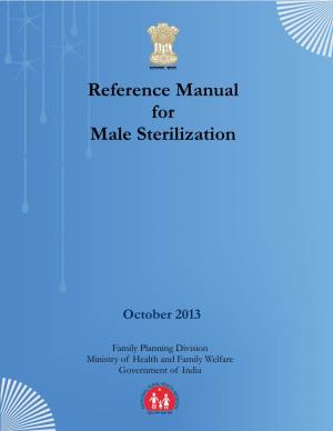 Reference Manual for Male Sterilization