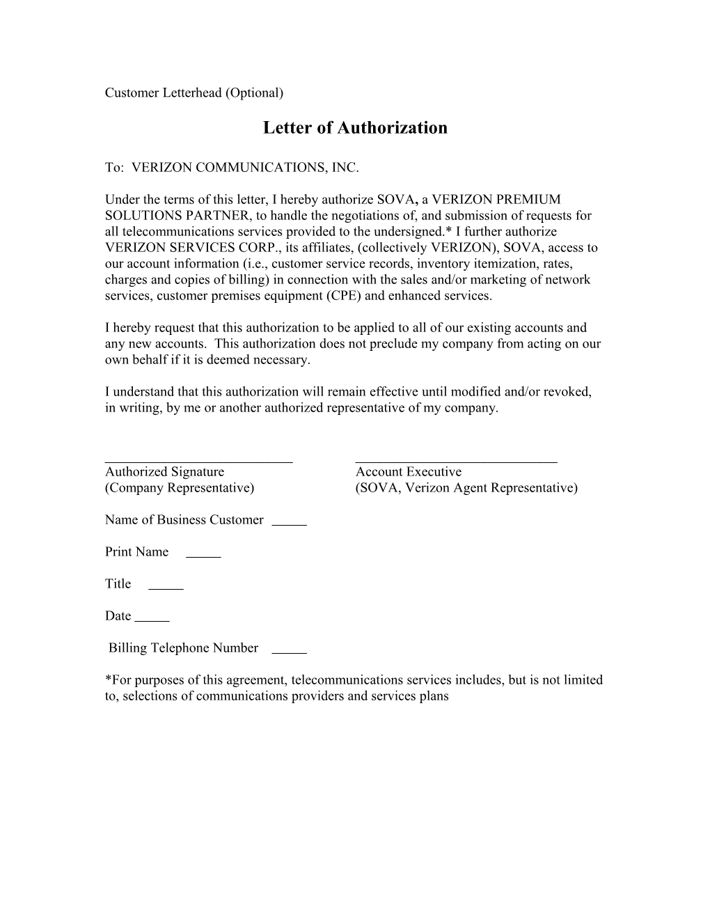 Letter of Authorization s1