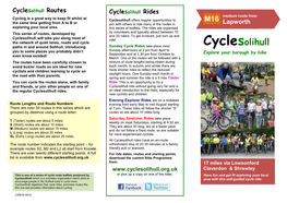 Cyclesolihull Routes